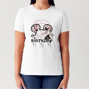 Custom Mickey Mouse 50th birthday shirt